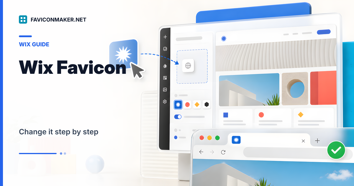 How to Change Favicon on Wix — FaviconMaker.net